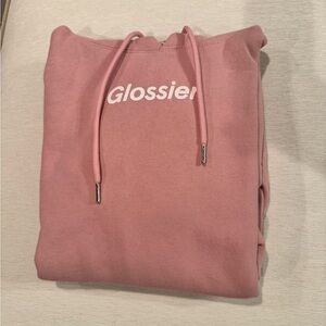 Glossier Hoodie - Pink